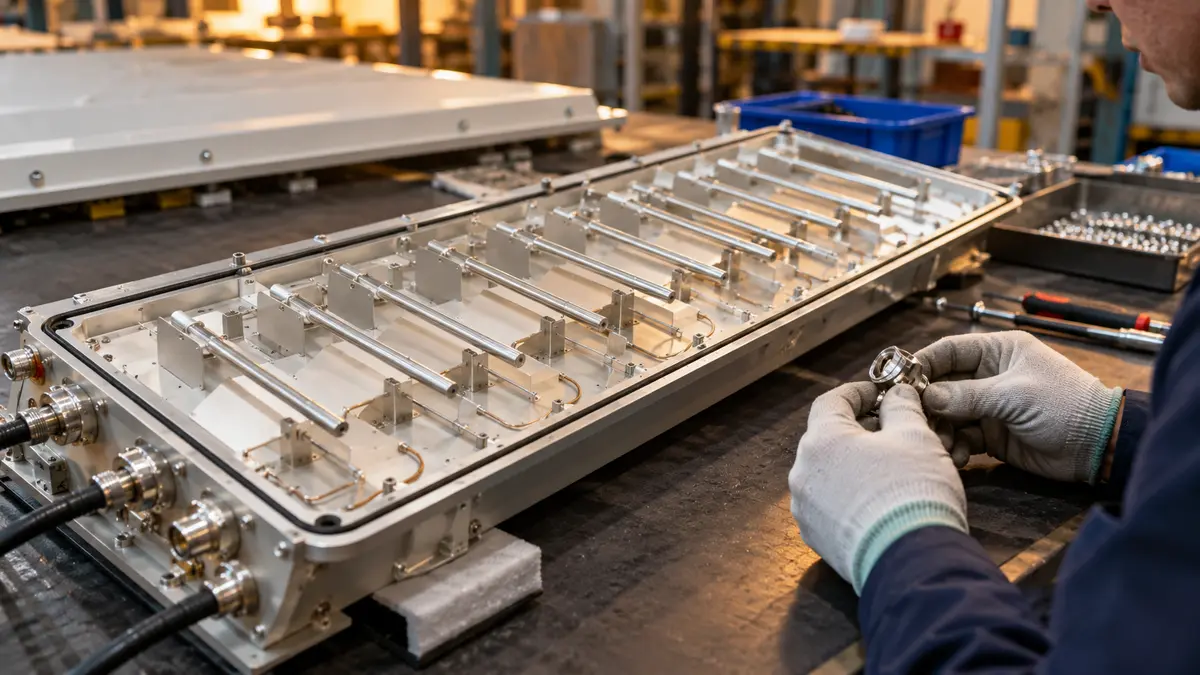 Telecommunications antenna assembly